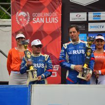 Los carlospacenses se subieron al podio en el Rally de San Luis