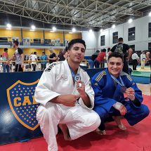 Santiago Alba se subió al podio en la «Copa Internacional» de Judo