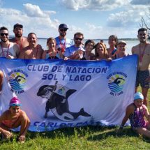 Nadadores del Club «Sol y Lago» se lucieron en el Dique Los Molinos