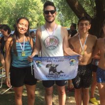 Nadadores del Club “Sol y Lago” se lucieron en el debut del “Circuito de Aguas Abiertas”