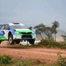 Rubén García ganó en el arranque del Rally de Paraguay