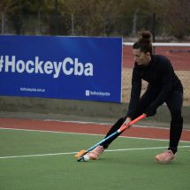 Hockey: Martina Giacchino volvió a entrenar en el Kempes
