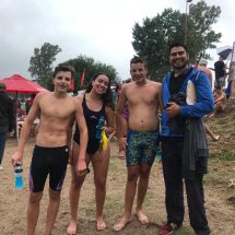 Los nadadores del Club Sol y Lago lograron podios en Almafuerte