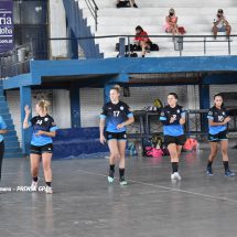 Handball: Antonella Giuriato jugó un amistoso con Belgrano