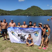 Los nadadores del Club Sol y Lago fueron protagonistas en Río Ceballos