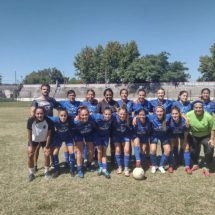Atlético Carlos Paz con su equipo femenino golearon a San Lorenzo
