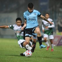 Bruno Zapelli fue titular en el partido de Belgrano