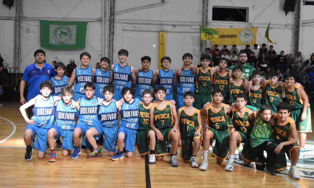 Partidazo entre Pesca y Bolívar por los octavos de final del Provincial U13