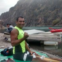 Santiago Gutiérrez y Magui Nieto van por el «Abrazando al Lago»