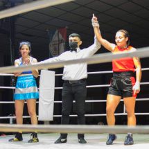 Boxeo: Laurita Gigena cantó victoria en Rio Segundo