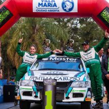 ¡La legión carlospacense dijo presente en el Rally de Villa María!