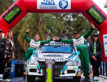 ¡La legión carlospacense dijo presente en el Rally de Villa María!