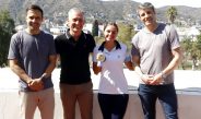 El Intendente Esteban Avilés recibió a la deportista Ana Brouwer de Koning luego de su participación en los JADAR de Rosario