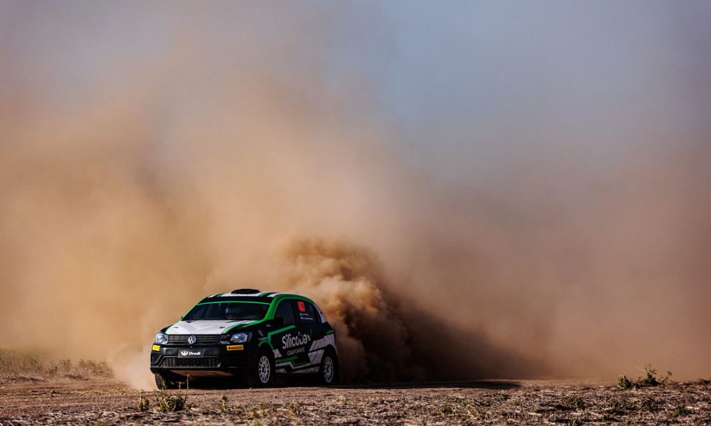 Gonza Martínez participó del Rally Cordobés en Laguna Larga