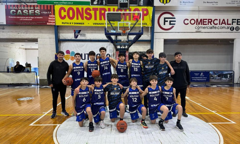 La U13 de Bolívar accedió a las semifinales de la Liga Federal