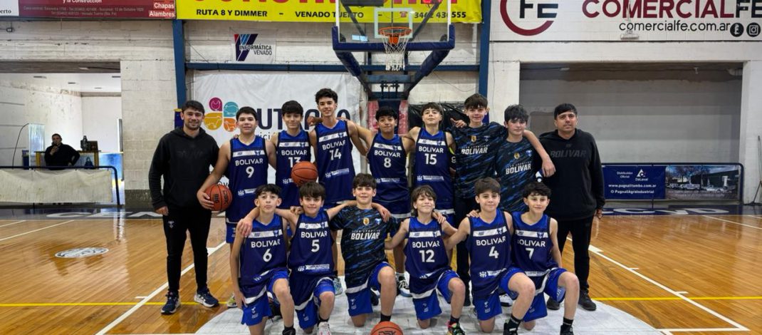 La U13 de Bolívar accedió a las semifinales de la Liga Federal