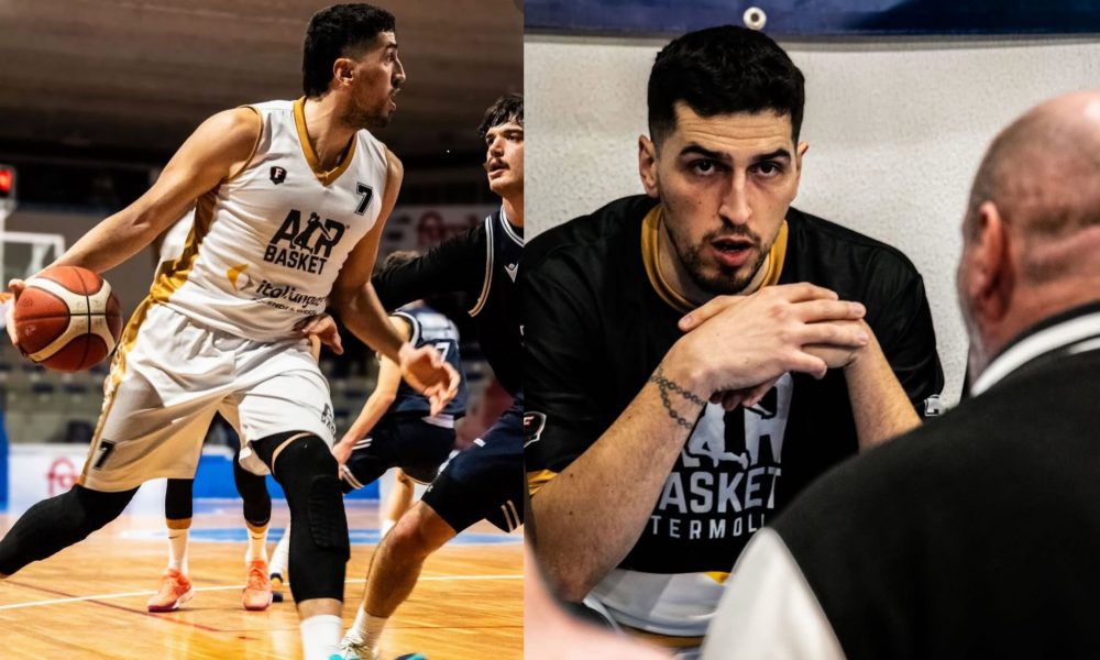 Sergio Rupil con el Basket Termoli siguen con actividad en la Serie B de Italia