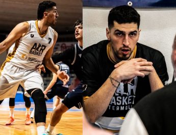 Sergio Rupil con el Basket Termoli siguen con actividad en la Serie B de Italia