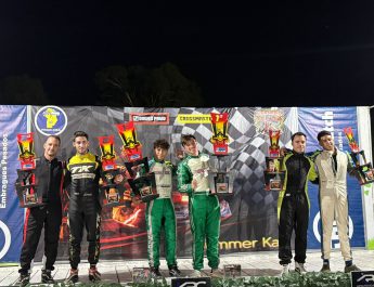 Karting: Thiago Strazzolini comenzó el año de gran manera en Río Cuarto