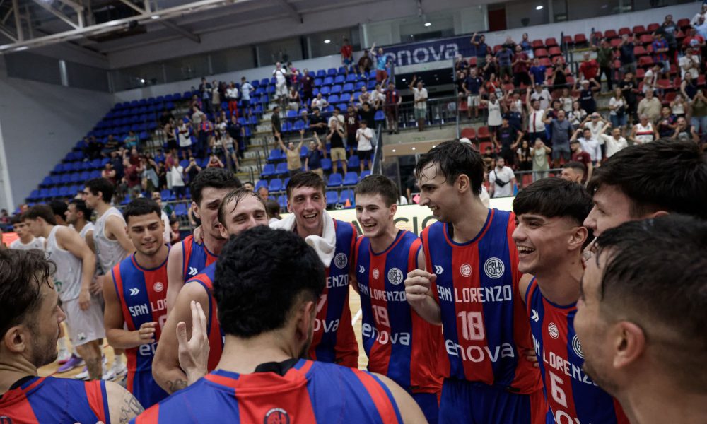Con Cardo como figura San Lorenzo bajó al puntero de la Liga Nacional