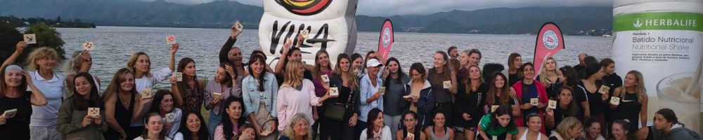 Mujeres navegantes fueron protagonistas en el lago San Roque