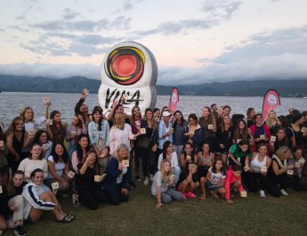 Mujeres navegantes fueron protagonistas en el lago San Roque