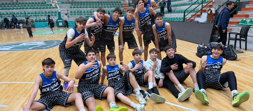 Bolívar volvió a ganar y accedió al Súper 4 de la Liga Provincial Formativa U15