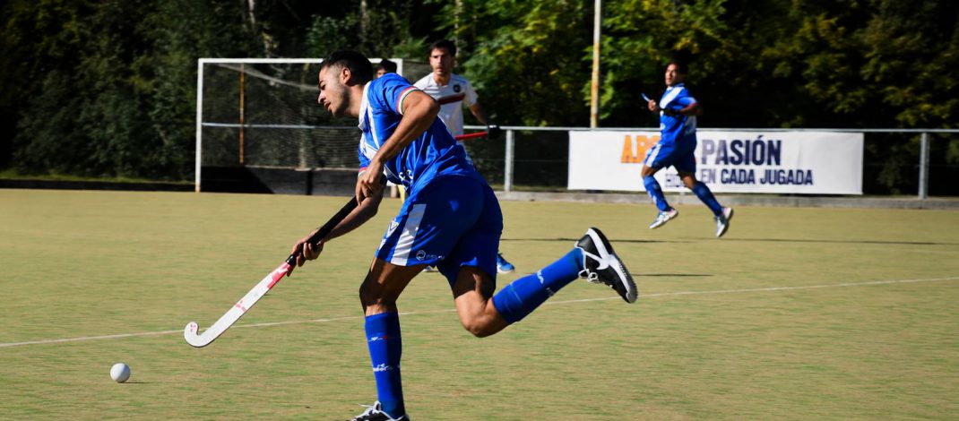 Hockey: Gino Canceco volvió a jugar en Vélez Sarsfield