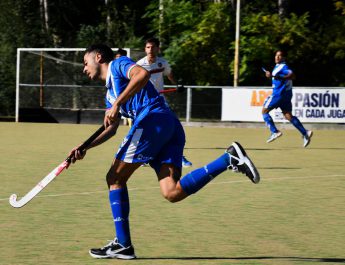 Hockey: Gino Canceco volvió a jugar en Vélez Sarsfield