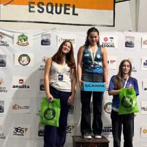 ¡No para! Aimara Baldasare logró clasificar al Mundial Juvenil de Escalada en Italia