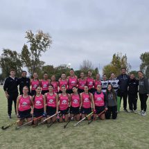 Hockey: Carlos Paz RC se midió ante La Salle a orillas del Lago San Roque