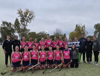 Hockey: Carlos Paz RC se midió ante La Salle a orillas del Lago San Roque