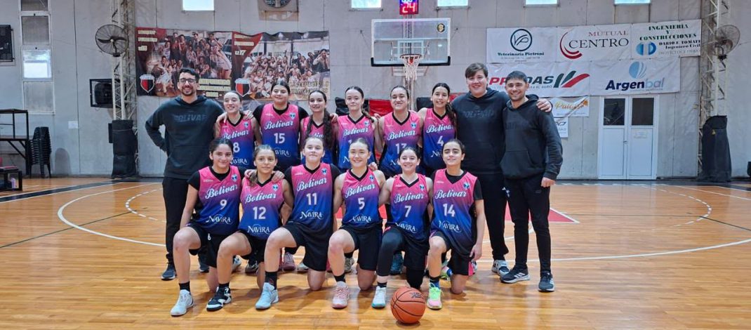 Básquet: Bolívar ganó y clasificó al Súper 4 de la Liga Provincial Formativa U15