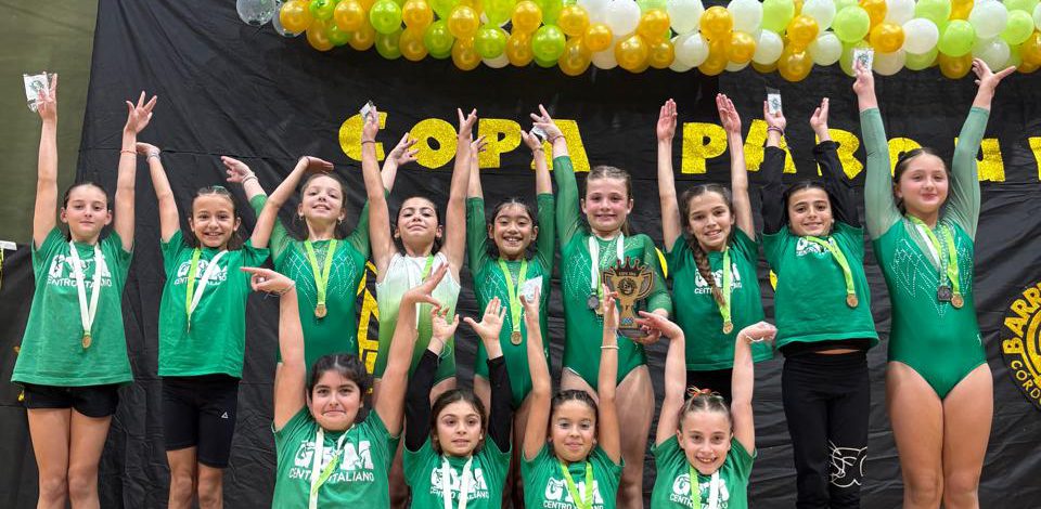 Con casi 50 gimnastas el Centro Italiano copó un nuevo encuentro en Barrio Parque