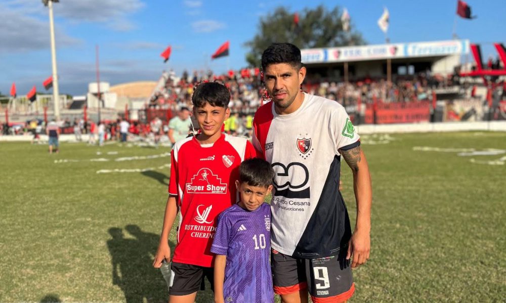 Fútbol: Hugo Pirez volvió a Newells de Laguna Larga