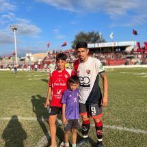 Fútbol: Hugo Pirez volvió a Newells de Laguna Larga