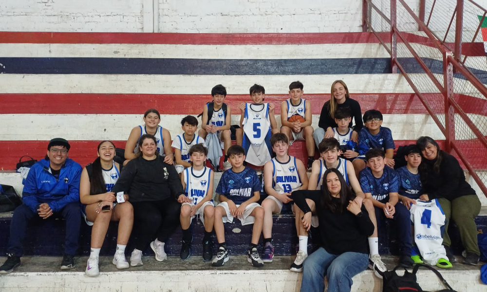 BÁSQUET: BOLÍVAR CLASIFICÓ A LAS SEMIFINALES DE LA LIGA FEDERAL FORMATIVA U13 POR TERCER AÑO CONSECUTIVO